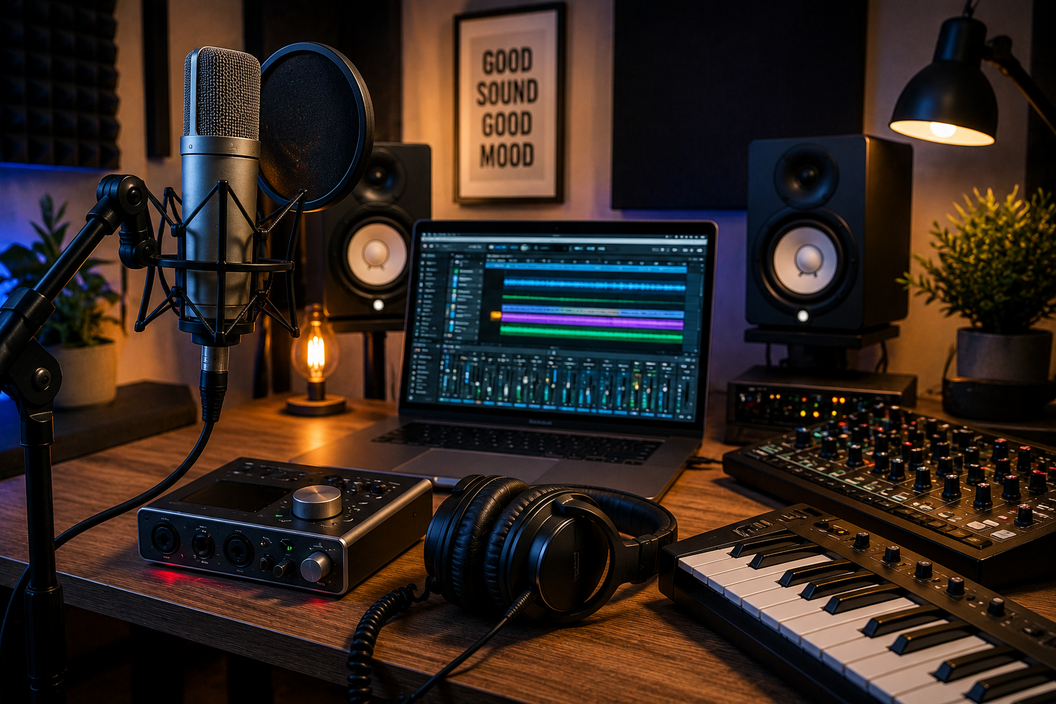 Equipment für Musikproduktion, Recording und Homestudio